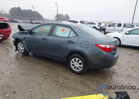 2015 Toyota Corolla L from USA, damaged, VIN 2T1BURHE2FC233619